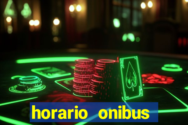 horario onibus santa amelia porto belo